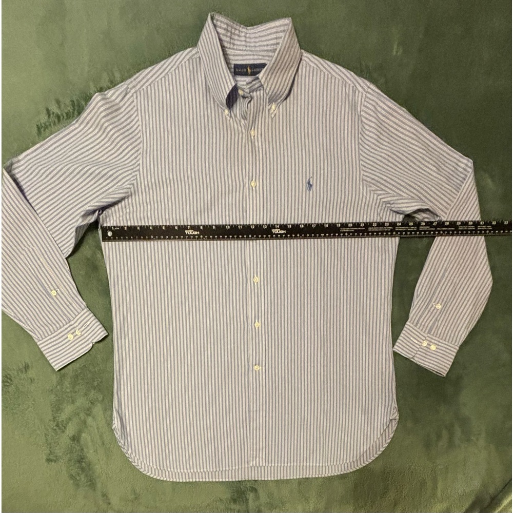 Polo Ralph Lauren L/S, Cotton, Button Down Shirt. Size: 16 1/2 <34/35> (4407) - Picture 5 of 9